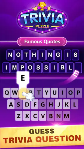 Trivia Puzzle - Quiz Word Game screenshot