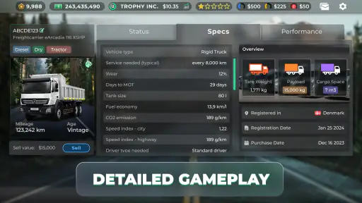 Truck Manager - 2025 screenshot