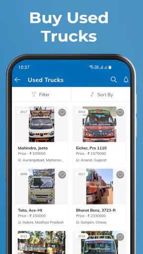 TruckJunction Best Price Truck screenshot