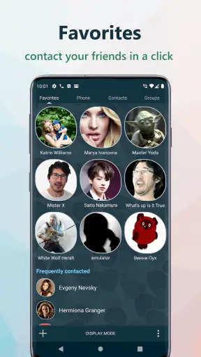 True Phone फोन डायलर और संपर्क screenshot