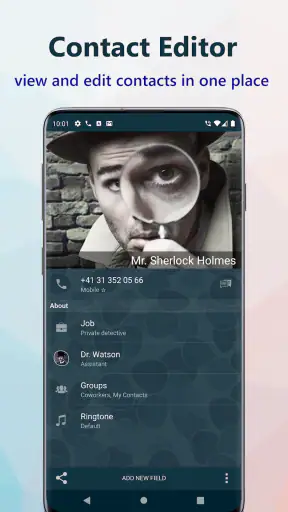 True Phone फोन डायलर और संपर्क screenshot