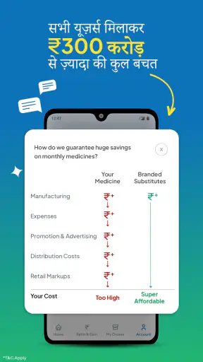 Truemeds - ऑनलाइन दवाई ऐप screenshot