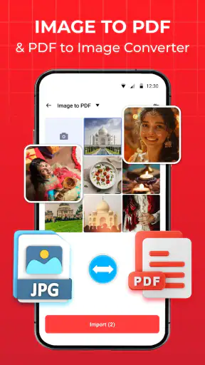 इमेज टू पीडीएफ पीडीएफ कन्वर्टर screenshot
