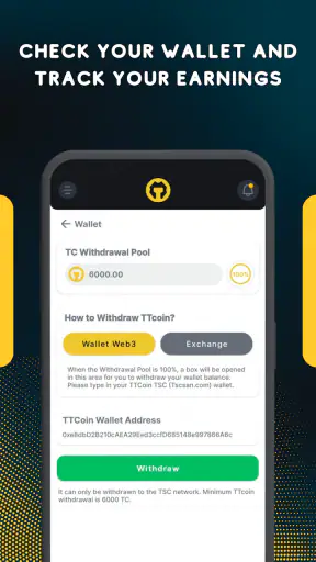 TTcoin Network - 2025 screenshot