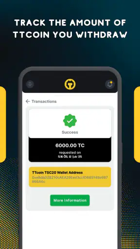 TTcoin Network - 2025 screenshot