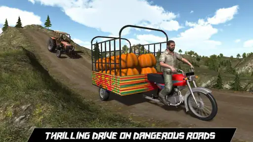 Tuk Tuk Rickshaw Food Truck 3D screenshot