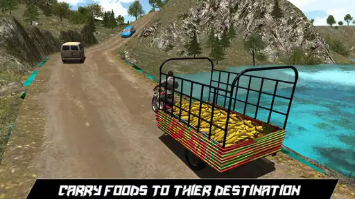 Tuk Tuk Rickshaw Food Truck 3D screenshot