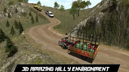 Tuk Tuk Rickshaw Food Truck 3D screenshot