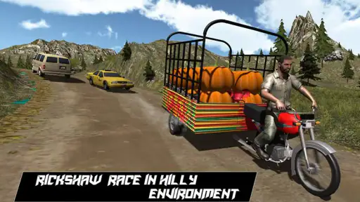 Tuk Tuk Rickshaw Food Truck 3D screenshot