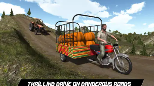 Tuk Tuk Rickshaw Food Truck 3D screenshot