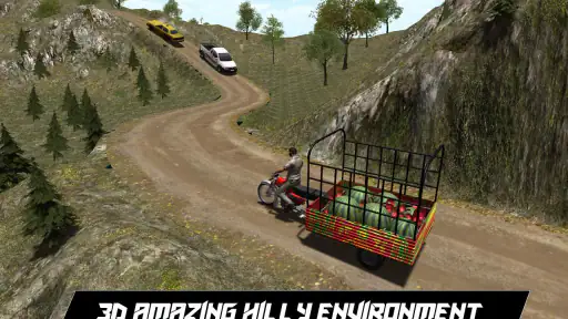 Tuk Tuk Rickshaw Food Truck 3D screenshot