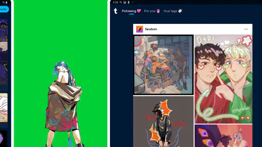 Tumblr—फ़ैनडम, आर्ट, केयोस screenshot
