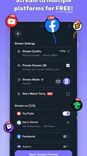 Turnip - Talk to friends screenshot