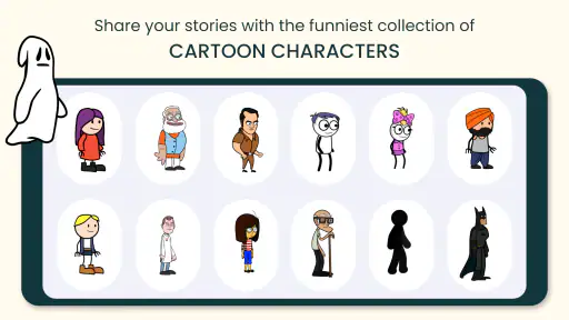 TweenCraft Cartoon Video Maker screenshot