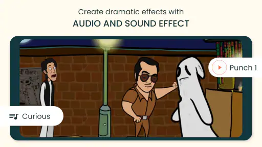TweenCraft Cartoon Video Maker screenshot