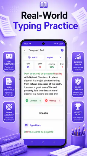 Typing Tester : Typing Speed screenshot