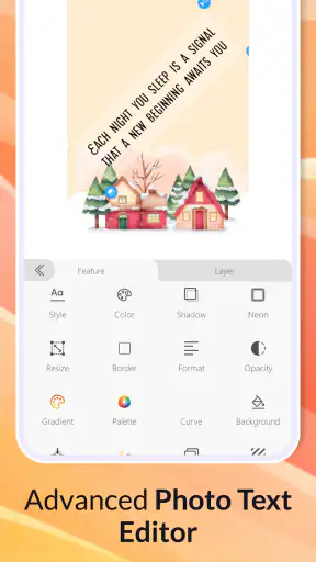 Add Text to Photos: Editor screenshot