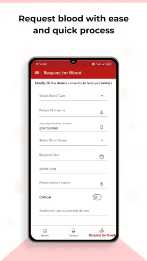 UBLOOD: Find Blood Donors screenshot