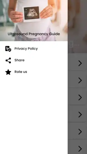 Ultrasound pregnancy guide screenshot