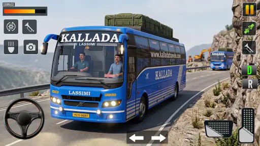 Uphill Bus Simulator Games 3d screenshot