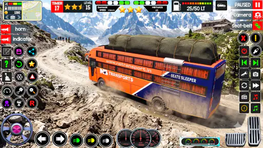 Uphill Bus Simulator Games 3d screenshot