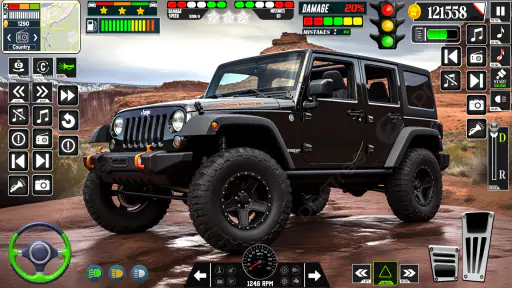 US Offroad Jeep Driving Games screenshot
