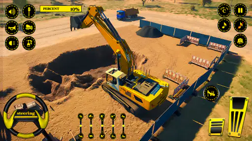 US Road Construction Game 3d screenshot