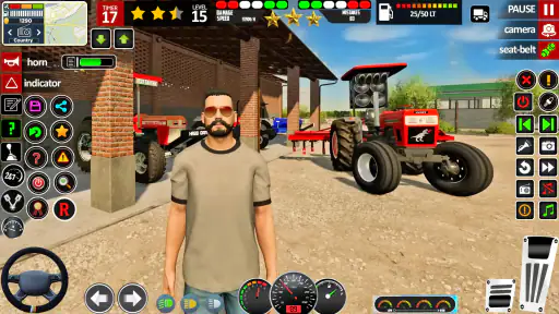 US Tractor Farming: Tractor 3D screenshot