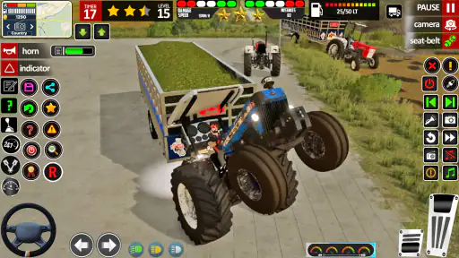 US Tractor Farming: Tractor 3D screenshot