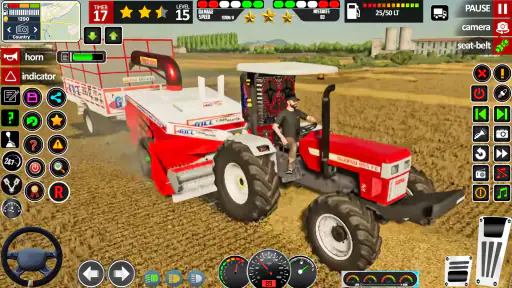 US Tractor Farming: Tractor 3D screenshot