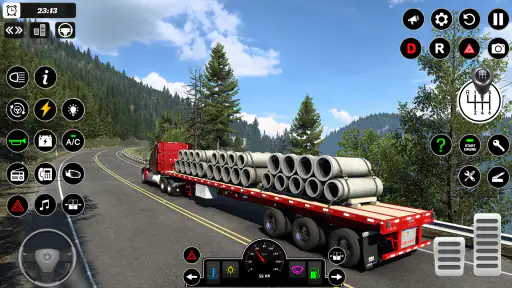 US Truck Driving Cargo Games screenshot