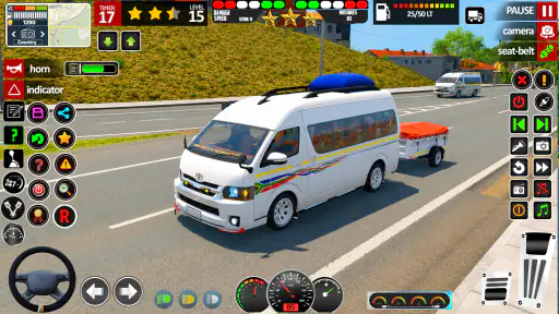US Van Driving Simulator Game screenshot