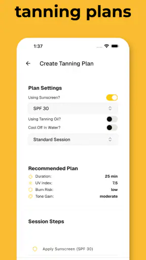 UV Tan: Tanning & Sun Tracker screenshot