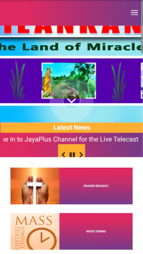 Vailankanni Shrine Live Mass screenshot