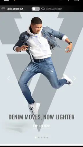 Van Heusen Online Shopping App screenshot