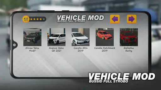 Vehicle Mod Bussid Full Strobo screenshot