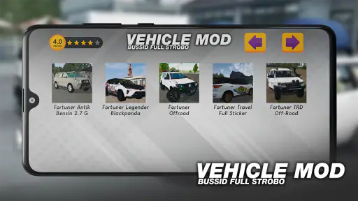 Vehicle Mod Bussid Full Strobo screenshot