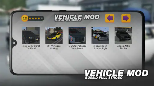 Vehicle Mod Bussid Full Strobo screenshot