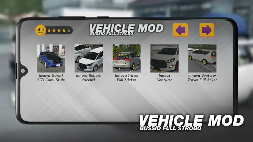 Vehicle Mod Bussid Full Strobo screenshot