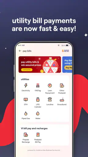 Vi: Recharge, Payments & Games screenshot