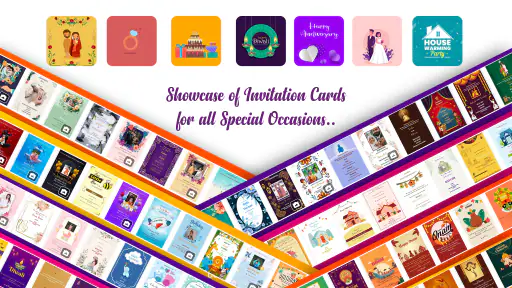 Video Invitation & Card Maker screenshot
