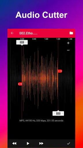 video to mp3 converter screenshot