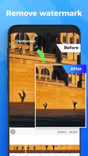 Video watermark remover screenshot