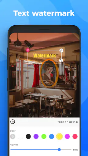 Video watermark remover screenshot