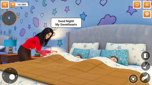 Virtual Mother Single Mom Sim screenshot