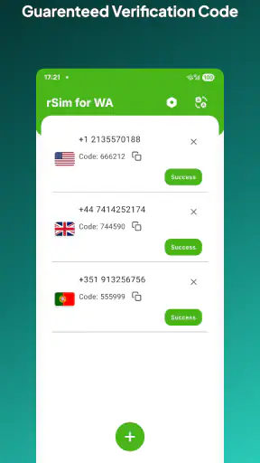 Virtual Number for WhatsApp screenshot