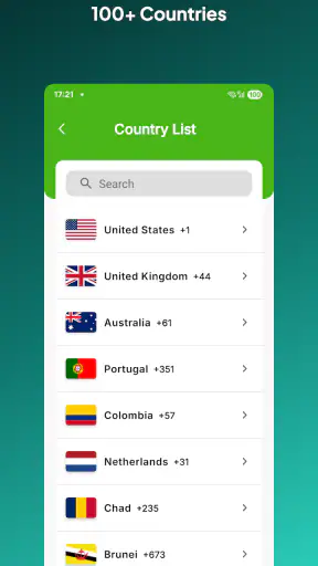Virtual Number for WhatsApp screenshot