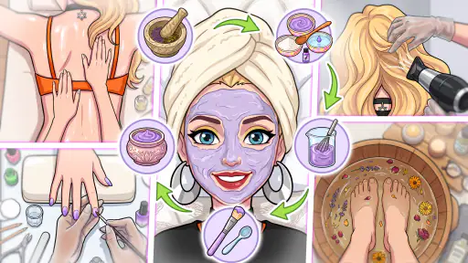 Vlinder Story: Dress up & Spa screenshot