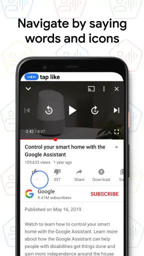 Voice Access screenshot
