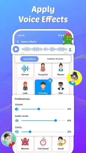 Voice Changer Male to Female screenshot